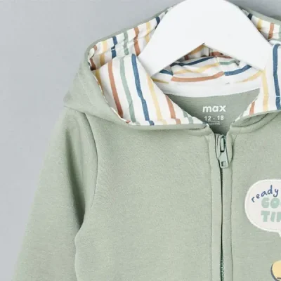 سویشرت نوزادی برند مکس مدل Animal