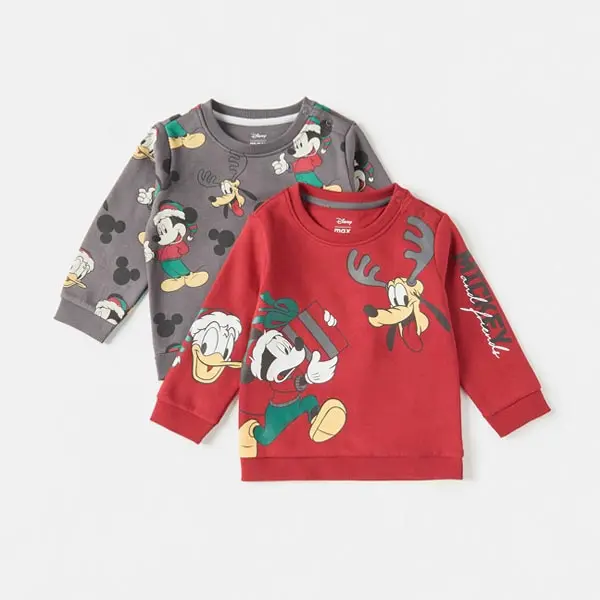 بلوز نوزادی برند مکس مدل Mickey And Friends