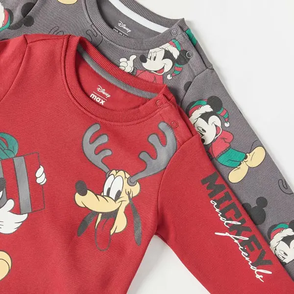 بلوز نوزادی برند مکس مدل Mickey And Friends