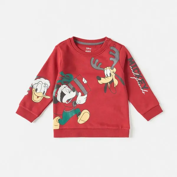 بلوز نوزادی برند مکس مدل Mickey And Friends