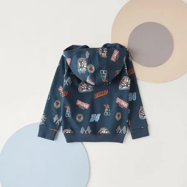 هودی بچه گانه پسرانه برند مکس مدل Racing