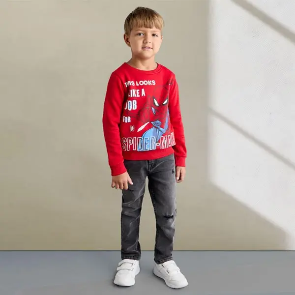 بلوز بچه گانه پسرانه برند مکس مدل Spider-Man