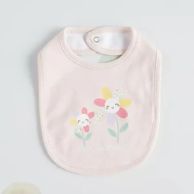 پیشبند نوزاد برند مکس مدل Flower