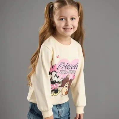 بلوز بچه گانه دخترانه برند مکس مدل Minnie Mouse