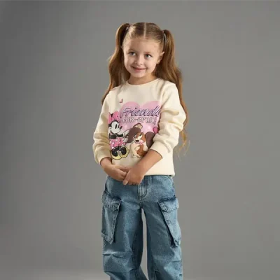 بلوز بچه گانه دخترانه برند مکس مدل Minnie Mouse