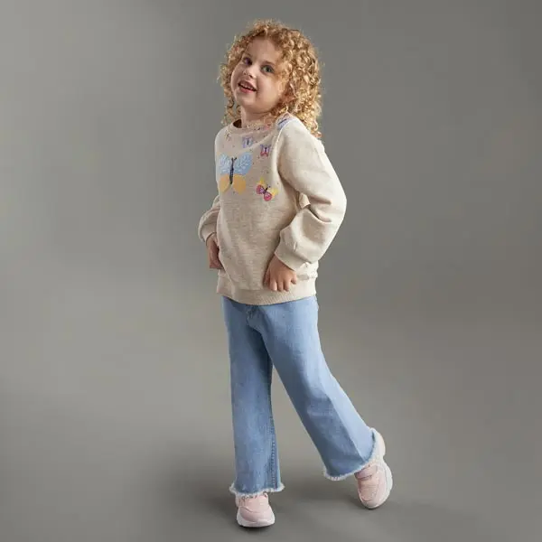 بلوز بچه گانه دخترانه برند مکس مدل Butterfly Print