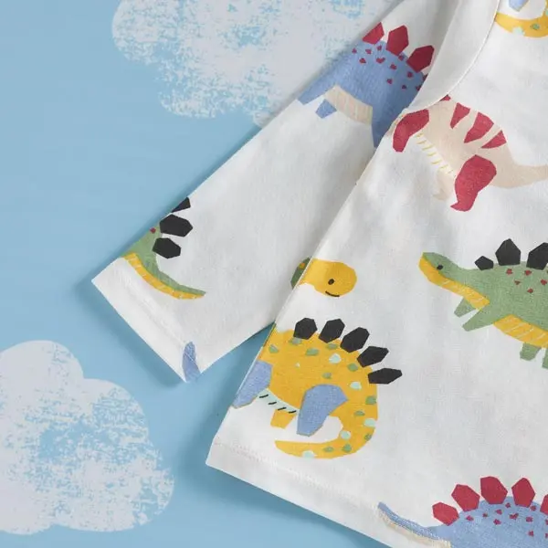 بلوز نوزادی برند مکس مدل Dinosaur