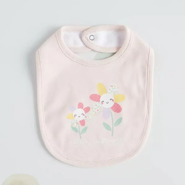 پیشبند نوزاد برند مکس مدل Flower