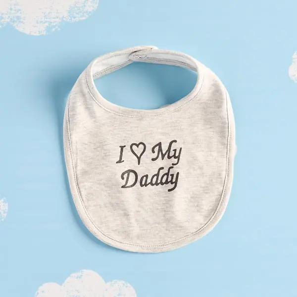 پیشبند نوزاد برند مکس مدل Mummy-Daddy