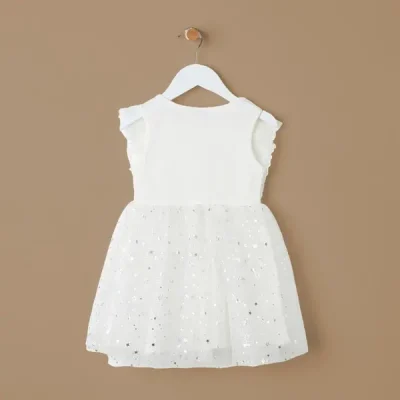 پیراهن نوزاد برند مکس مدل Foil Print Mesh