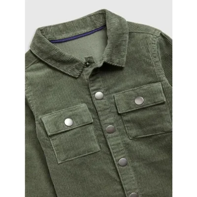 پیراهن بچه گانه پسرانه مادرکر مدل Khaki Cord