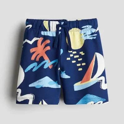 شلوارک بچه گانه برند اچ اند ام مدل Sweatshorts