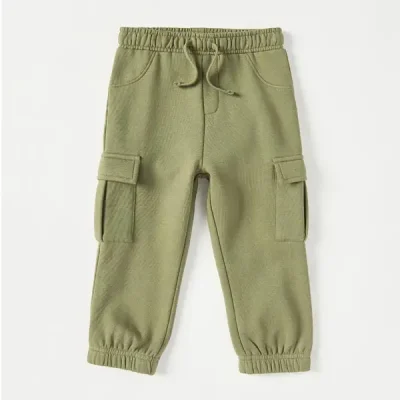شلوار نوزادی برند مکس مدل Plain Cargo