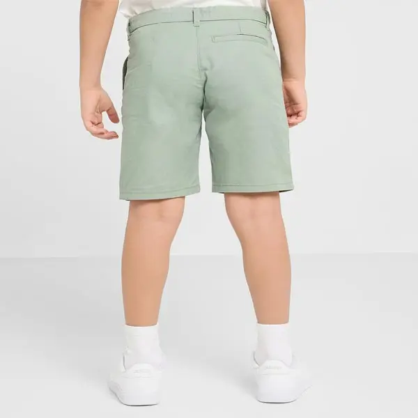 شلوارک کتان پسرانه بچه گانه برند اچ اند ام مدل Cotton Chino