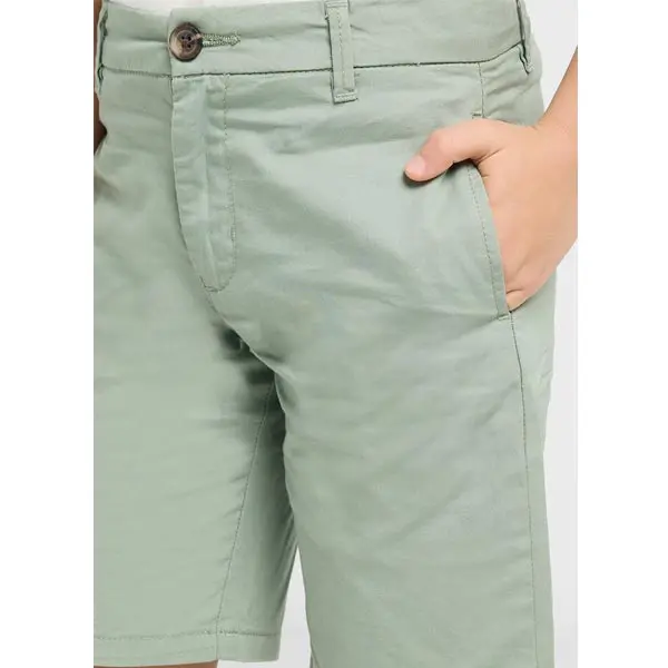شلوارک کتان پسرانه بچه گانه برند اچ اند ام مدل Cotton Chino
