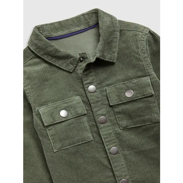 پیراهن بچه گانه پسرانه مادرکر مدل Khaki Cord
