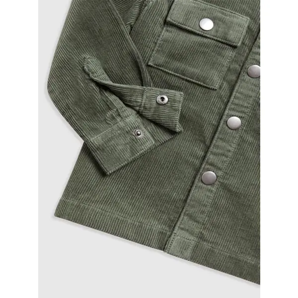 پیراهن بچه گانه پسرانه مادرکر مدل Khaki Cord