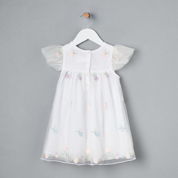 پیراهن نوزاد برند مکس مدل Mesh Corsage