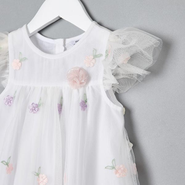 پیراهن نوزاد برند مکس مدل Mesh Corsage