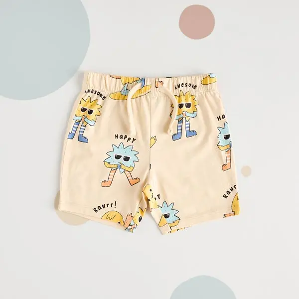 شلوارک نوزادی برند مکس مدل Monster