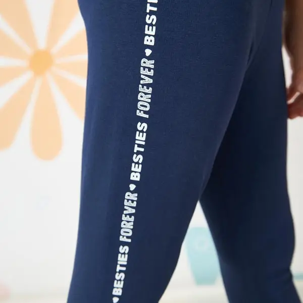 شلوار بچه گانه دخترانه برند مکس مدل Slogan Leggings