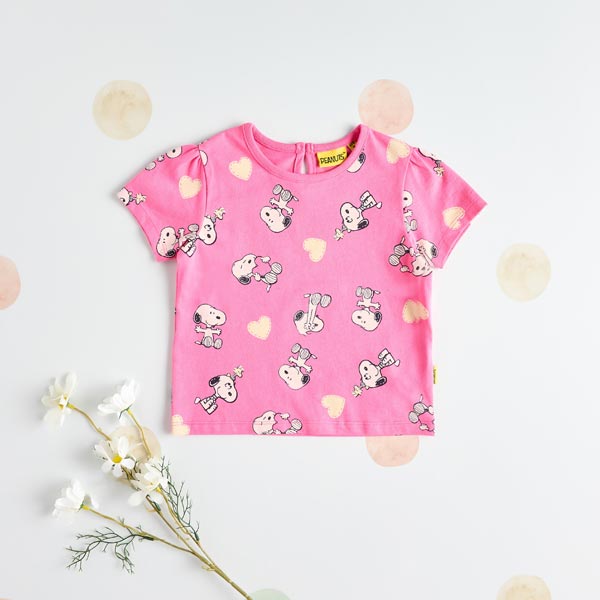 ست تیشرت و شلوار راحتی نوزاد برند مکس مدل Snoopy Set