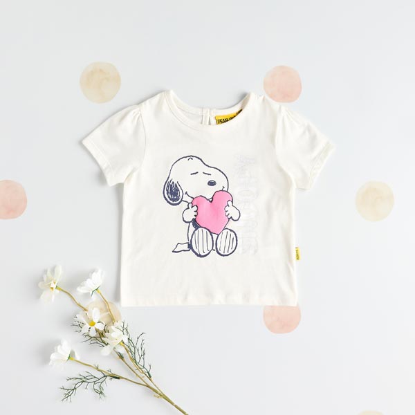 ست تیشرت و شلوار راحتی نوزاد برند مکس مدل Snoopy Set