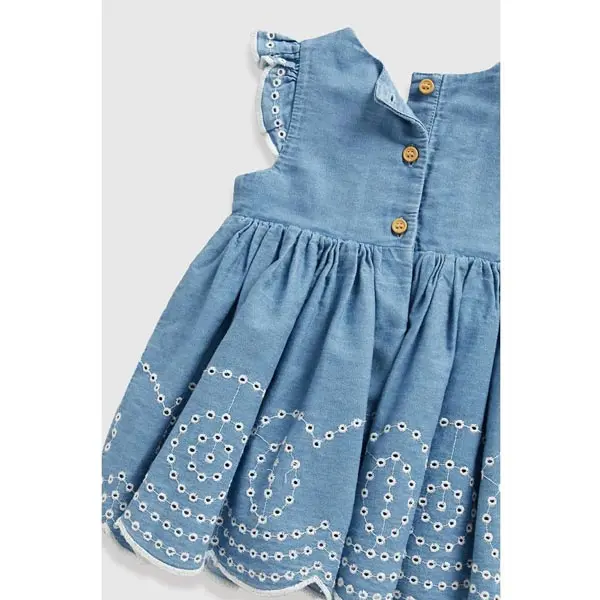 پیراهن نوزاد برند مادرکر مدل Denim Dress