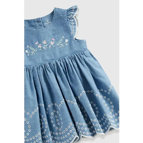 پیراهن نوزاد برند مادرکر مدل Denim Dress