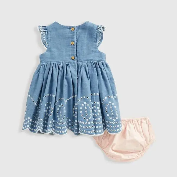 پیراهن نوزاد برند مادرکر مدل Denim Dress