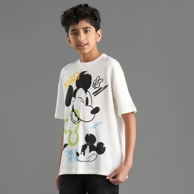 تیشرت بچه گانه پسرانه برند مکس مدل Mickey Mouse