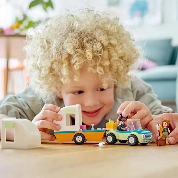 ساختنی لگو فرندز برند Lego مدل Holiday Camping Trip