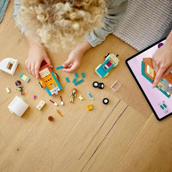 ساختنی لگو فرندز برند Lego مدل Holiday Camping Trip